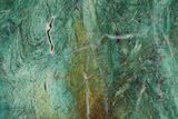 Polished Fuchsite Chert (Dragon Stone) Slab - Australia #160367-1